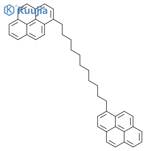 Pyrene, 1,1'-(1,11-undecanediyl)bis- structure