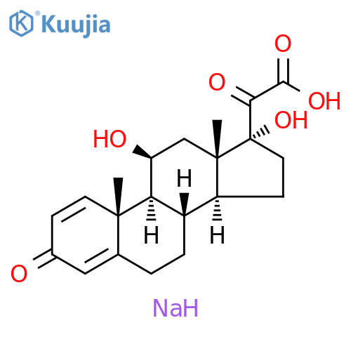 Prednisolone-21-carboxylic Acid Sodium Salt structure