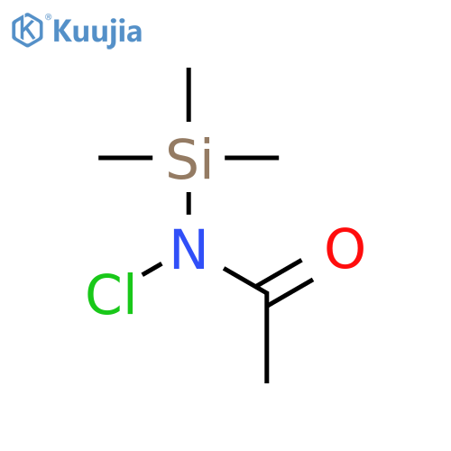 Acetamide, N-chloro-N-(trimethylsilyl)- structure