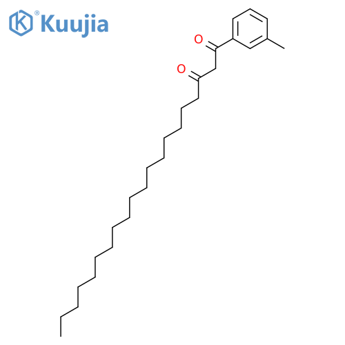 1,3-Eicosanedione, 1-(3-methylphenyl)- structure