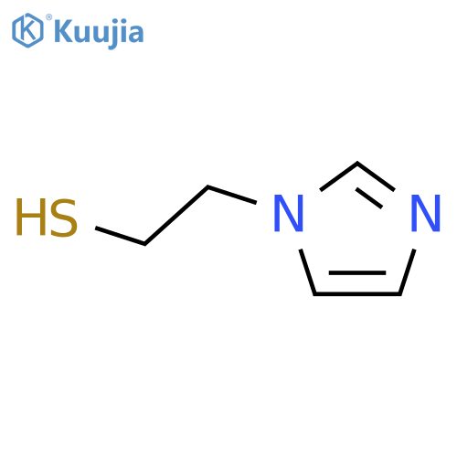 2-(1H-imidazol-1-yl)ethane-1-thiol structure