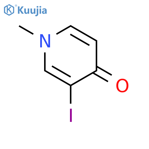 3-Iodo-1-methylpyridin-4(1H)-one structure