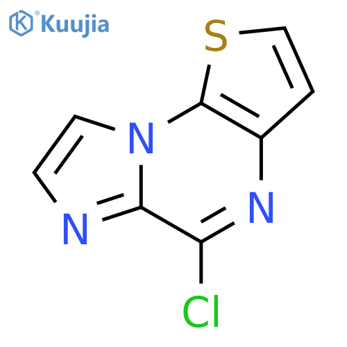 Imidazo[1,2-a]thieno[3,2-e]pyrazine, 5-chloro- structure