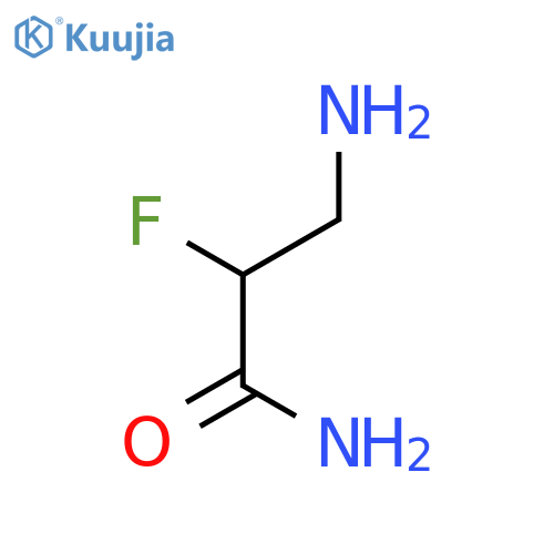 3-amino-2-fluoropropanamide structure