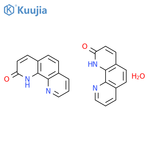 1,10-PHENANTHROLIN-2(1H)-ONE, HYDRATE (2:1) structure