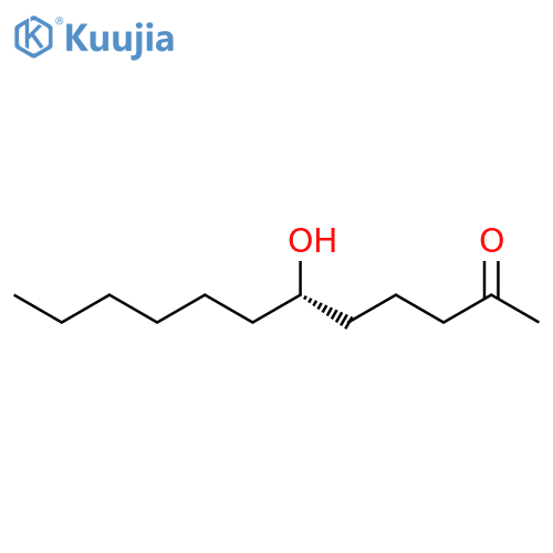 2-DODECANONE, 6-HYDROXY-, (6S)- structure