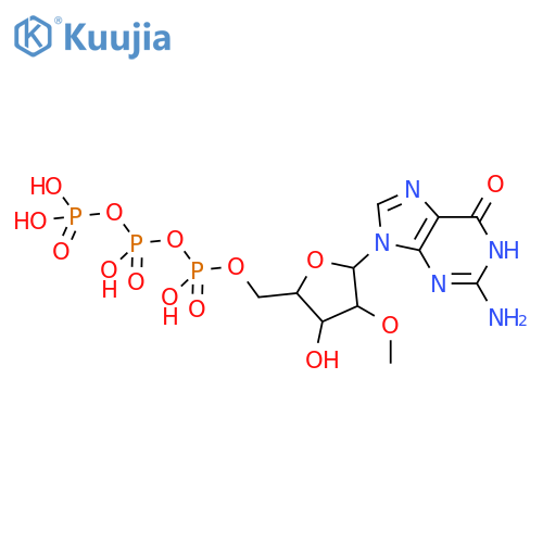Guanosine5'-(tetrahydrogen triphosphate), 2'-O-methyl- structure