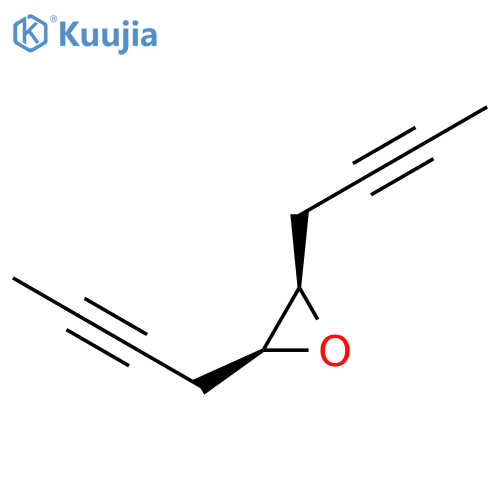 Oxirane, 2,3-di-2-butynyl-, (2R,3S)-rel- structure