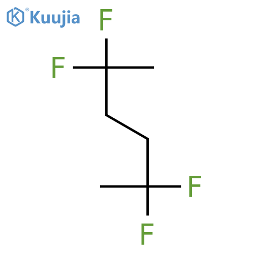 HEXANE, 2,2,5,5-TETRAFLUORO- structure