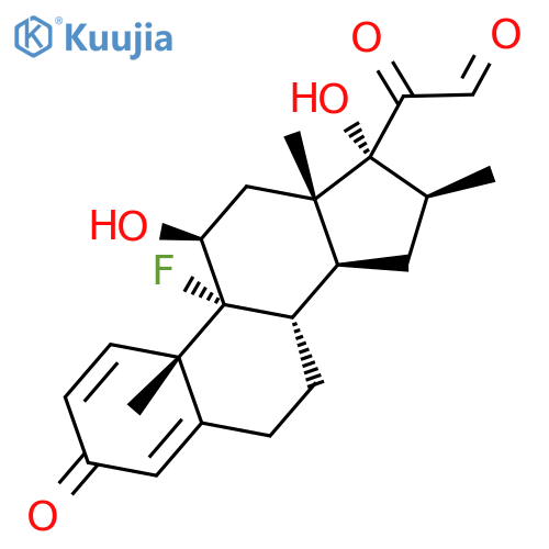 21-Dehydro Betamethasone (mixture of the aldehyde and the hydrated form) structure