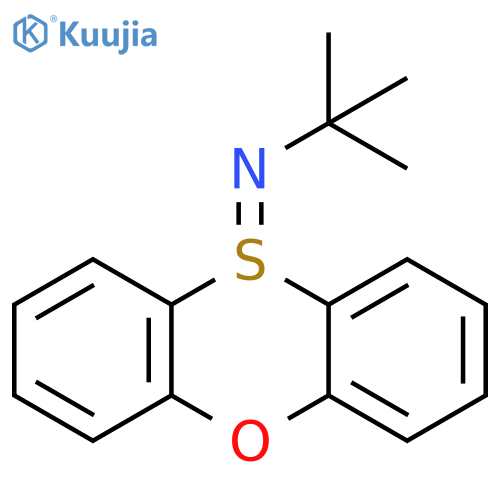 Phenoxathiin, 10-[(1,1-dimethylethyl)imino]-10,10-dihydro- (9CI) structure