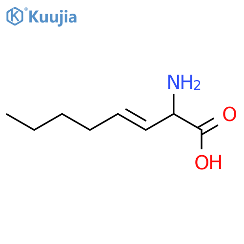 3-OCTENOIC ACID, 2-AMINO- structure