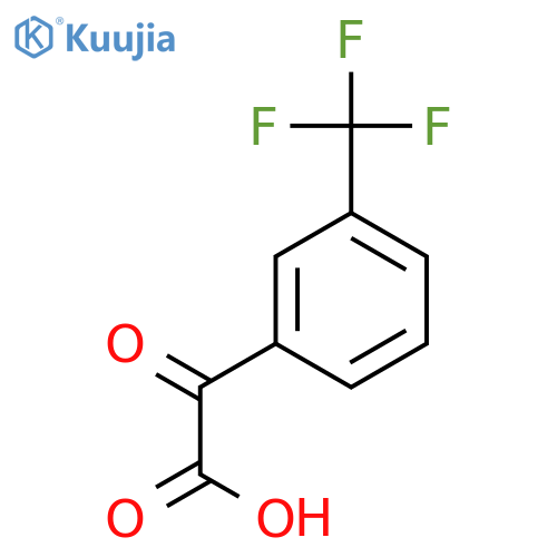 2-oxo-2-3-(trifluoromethyl)phenylacetic acid structure