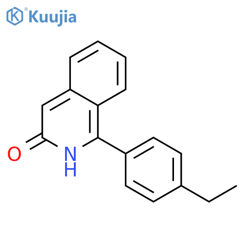 3(2H)-Isoquinolinone, 1-(4-ethylphenyl)- structure