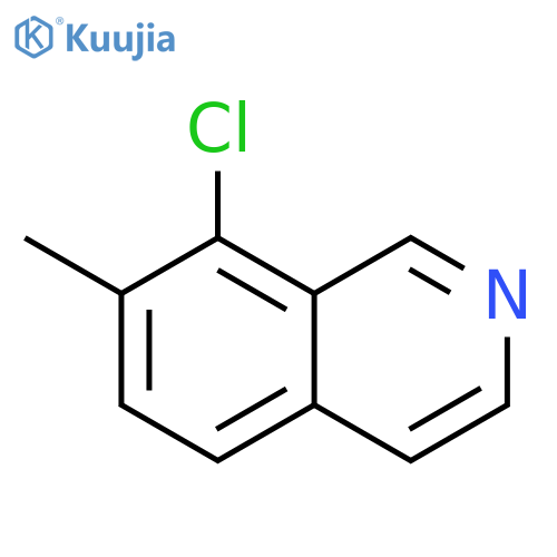 Isoquinoline, 8-chloro-7-methyl- structure