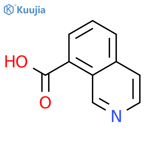 Isoquinoline-8-carboxylic acid structure