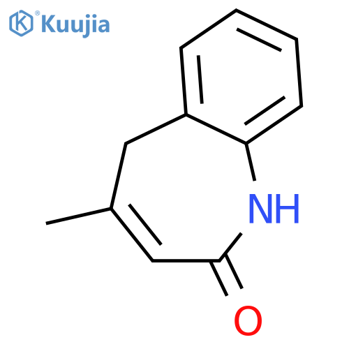 2H-1-Benzazepin-2-one, 1,5-dihydro-4-methyl- structure