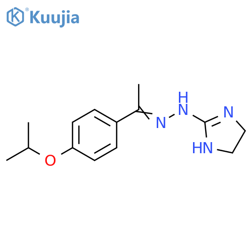 2-Imidazolidinone, [1-[4-(1-methylethoxy)phenyl]ethylidene]hydrazone structure