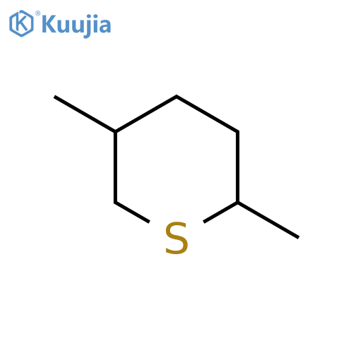 2H-Thiopyran, tetrahydro-2,5-dimethyl-, cis- structure