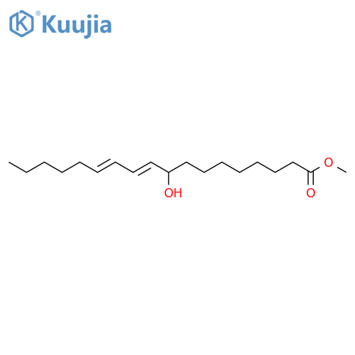 10,12-Octadecadienoic acid, 9-hydroxy-, methyl ester, (E,E)- structure