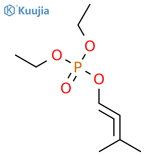 Phosphoric acid, diethyl 3-methyl-1,2-butadienyl ester structure