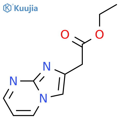 ethyl 2-{imidazo[1,2-a]pyrimidin-2-yl}acetate structure