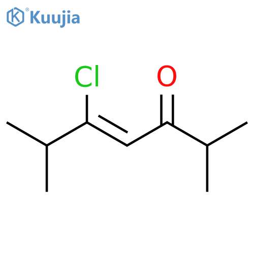 4-Hepten-3-one, 5-chloro-2,6-dimethyl- structure