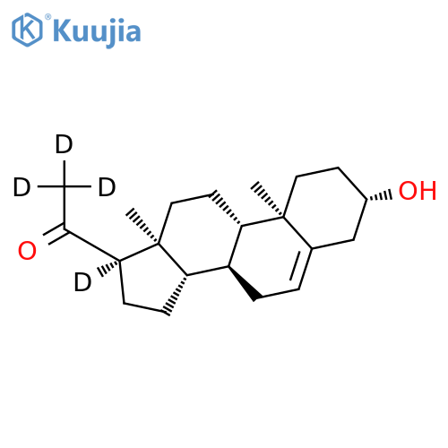Pregnenolone-d structure