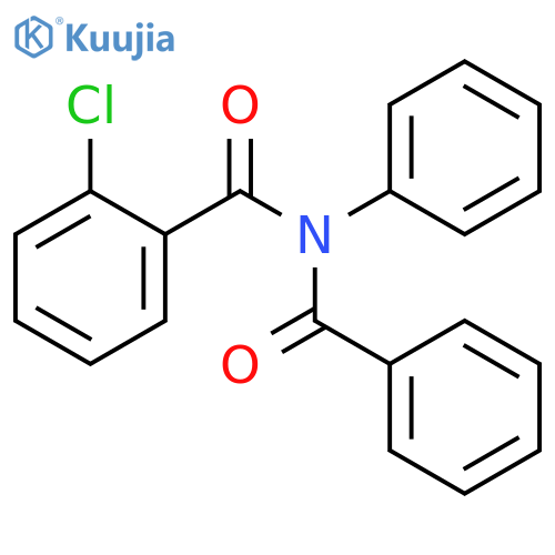 Benzamide, N-benzoyl-2-chloro-N-phenyl- structure