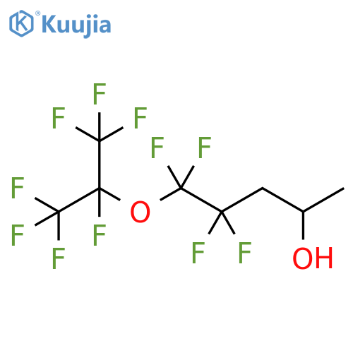 2-Pentanol,4,4,5,5-tetrafluoro-5-[1,2,2,2-tetrafluoro-1-(trifluoromethyl)ethoxy]- structure