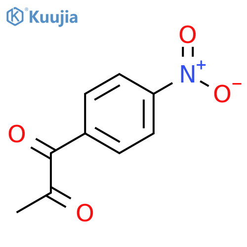 1-(4-Nitrophenyl)propane-1,2-dione structure