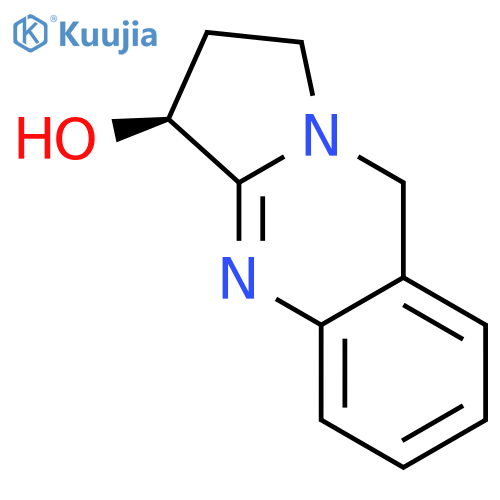 1,2,3,9-tetrahydropyrrolo2,1-bquinazolin-3-ol structure