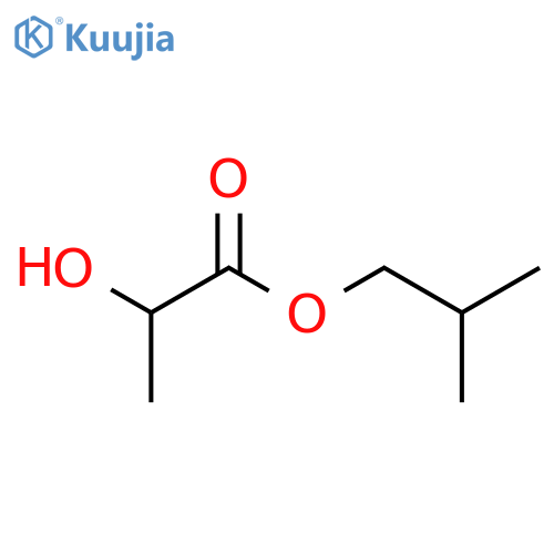 (+)-isobutyl D-lactate structure