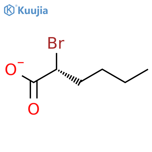 2-Bromohexanoic acid structure