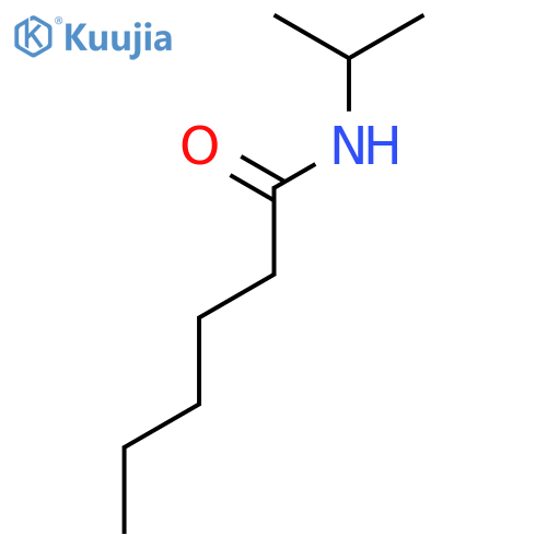 Hexanamide, N-(1-methylethyl)- structure