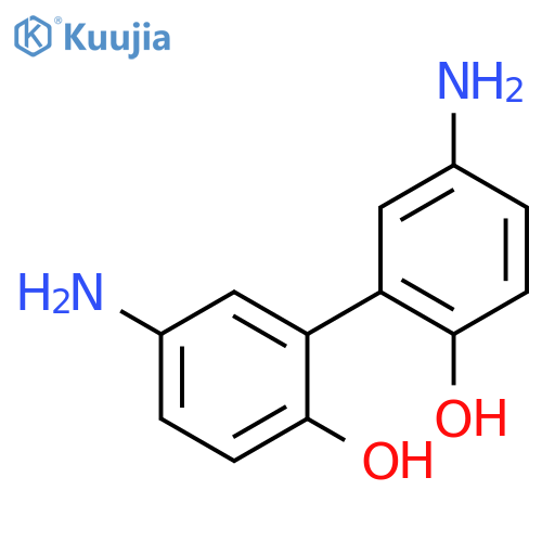5,5'-Diamino-1,1'-biphenyl-2,2'-diol structure