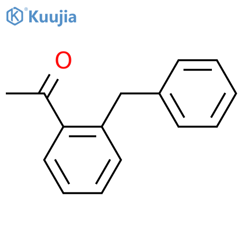 Ethanone, 1-[2-(phenylmethyl)phenyl]- structure