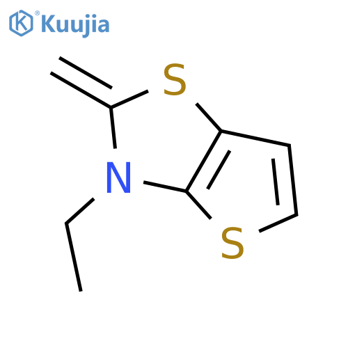 Thieno[2,3-d]thiazole, 3-ethyl-2,3-dihydro-2-methylene- structure