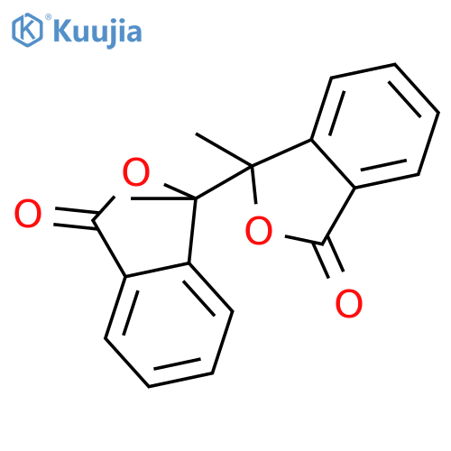[1,1'-Biisobenzofuran]-3,3'(1H,1'H)-dione, 1,1'-dimethyl- structure