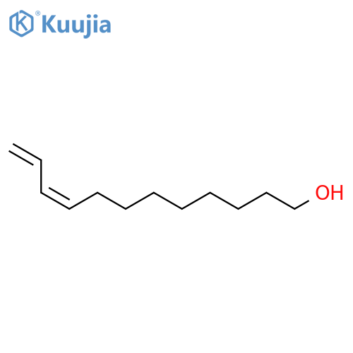 9,11-Dodecadien-1-ol, (Z)- structure