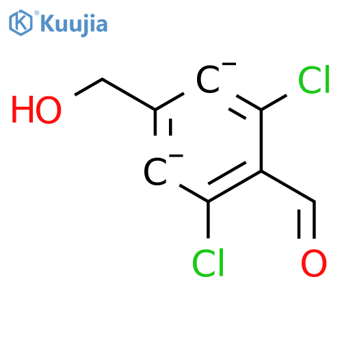 2,6-Dichloro-4-hydroxymethyl-benzaldehyde structure