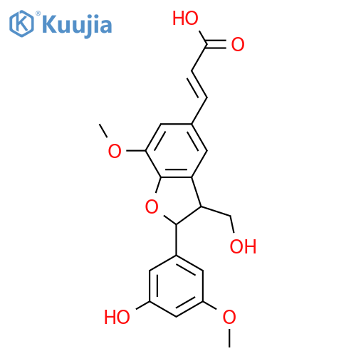 4,7'-Epoxy-3,8'-lign-7-ene-3',5,5',9,9'-pentol; (7E,7'S,8'R)-form, 9-Carboxylic acid, 3',5-di-Me ether structure