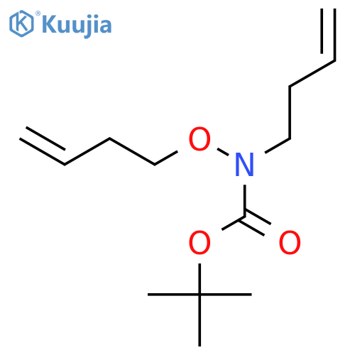 CARBAMIC ACID, 3-BUTENYL(3-BUTENYLOXY)-, 1,1-DIMETHYLETHYL ESTER structure