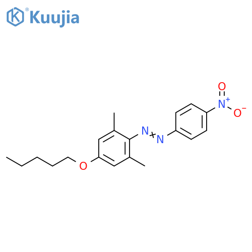 Diazene, [2,6-dimethyl-4-(pentyloxy)phenyl](4-nitrophenyl)- structure