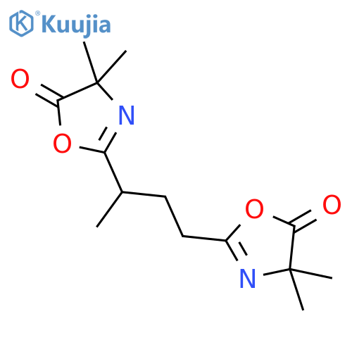 5(4H)-Oxazolone, 2,2'-(1-methyl-1,3-propanediyl)bis[4,4-dimethyl- structure