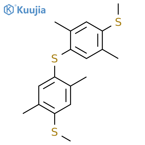BENZENE, 1,1'-THIOBIS[2,5-DIMETHYL-4-(METHYLTHIO)- structure