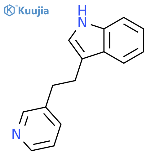 1H-Indole, 3-[2-(3-pyridinyl)ethyl]- structure