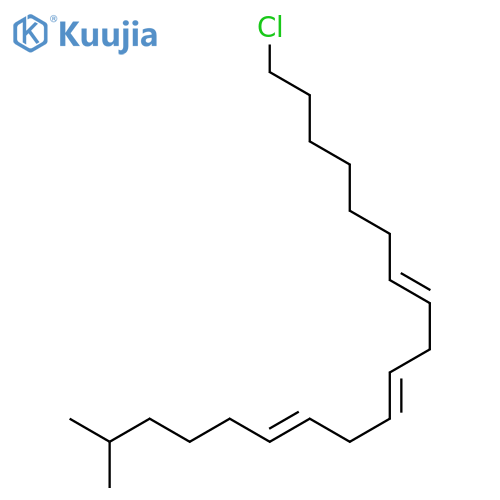 6,9,12-Nonadecatriene, 19-chloro-2-methyl- structure