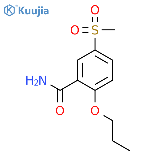 Benzamide, 5-(methylsulfonyl)-2-propoxy- structure