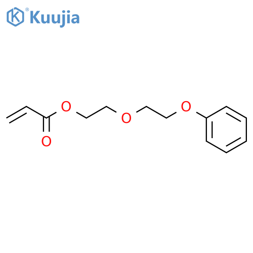 2-Propenoic acid, 2-(2-phenoxyethoxy)ethyl ester structure